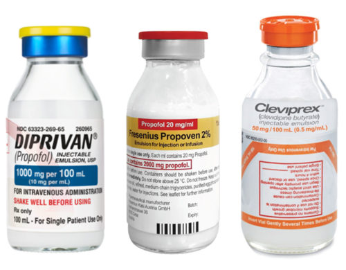 Diprivan, Propoven, Cleviprex