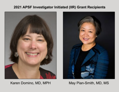 2021 Investigator Initiated Research (IIR) Grant Recipients