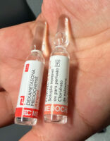 Dexamethasone, Naloxone