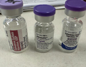 Ephedrine Sulfate, Adrenalin