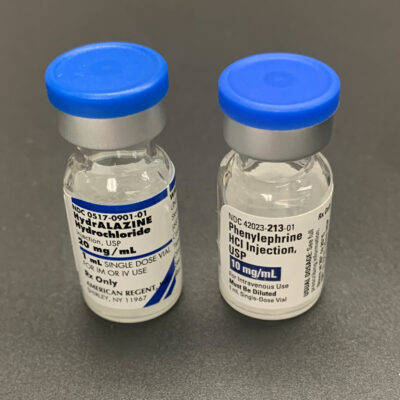 HydrALAZINE Hydrochloride, Phenylephrine HCI Injection