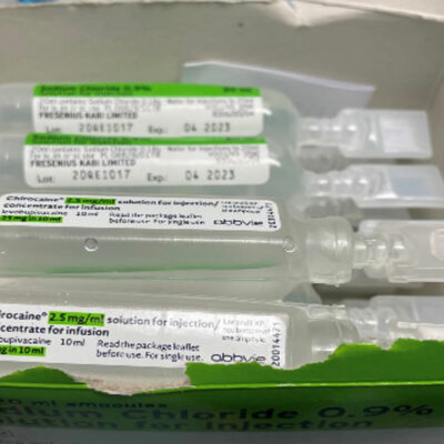 Levobupivacaine (Chirocaine), Sodium Chloride