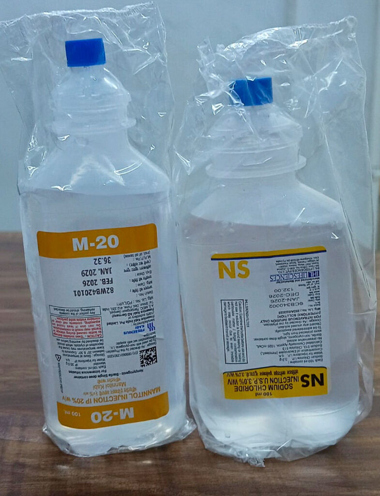 Mannitol, Sodium Chloride