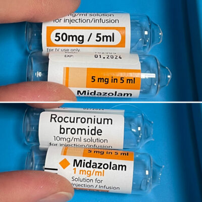 Midazolam, Rocuronium Bromide