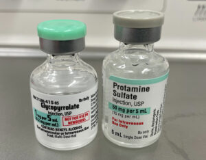 Protamine Sulfate, Glycopyrrolate