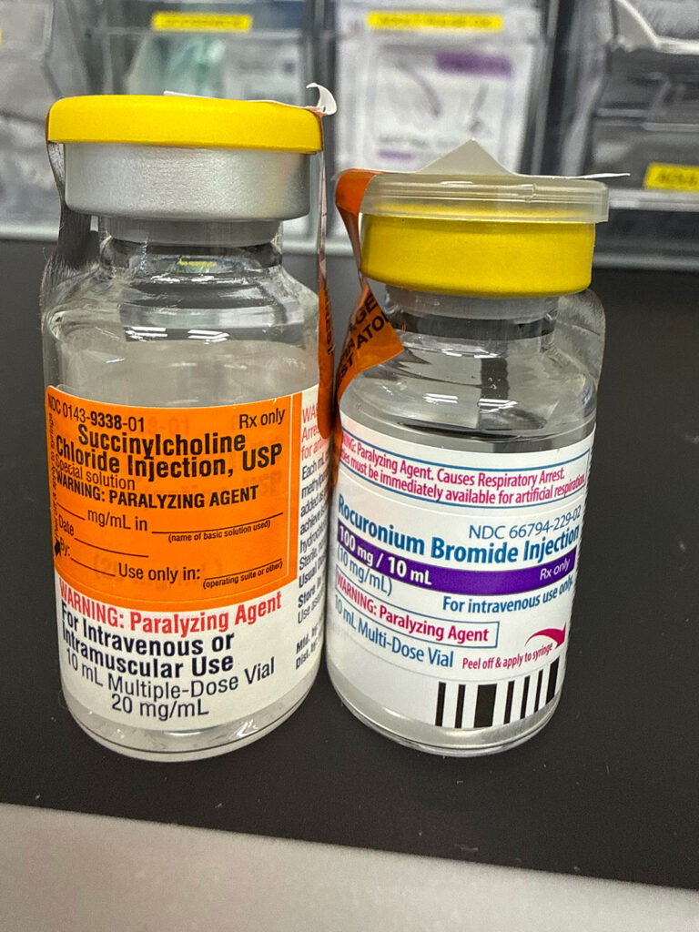 Succinylcholine, Rocuronium Bromide