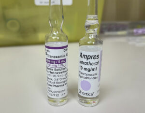 Tranexamic Acid, Chloroprocaine Hydrochloride
