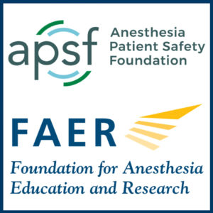 APSF and FAER Logos