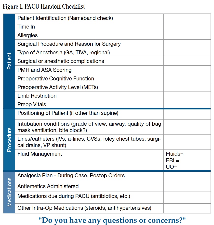 Handover checklist template Handover checklist template