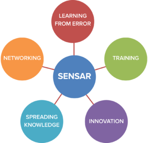 Figure 1: SENSAR multimodal strategy developed in 2013 (5 years after foundation).