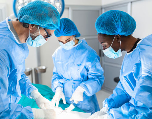 Doctors in Operating Room