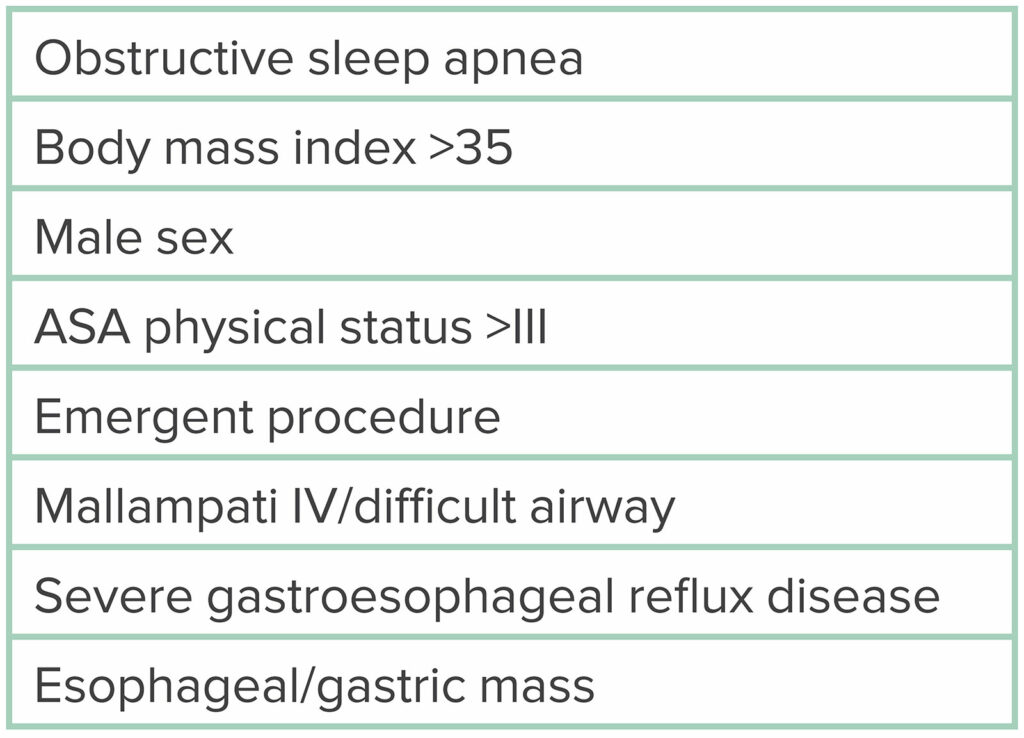 Abbreviations: ASA, American Society of Anesthesiologists; MAC, monitored anesthesia care.