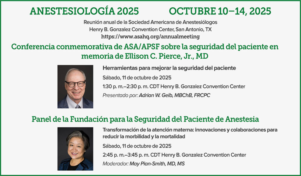 Anestesiología 2025