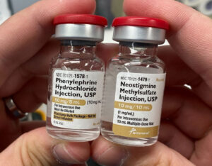 Figure 2. Look-Alike Medication Vials (Photo courtesy of Christopher Seiter, DO)