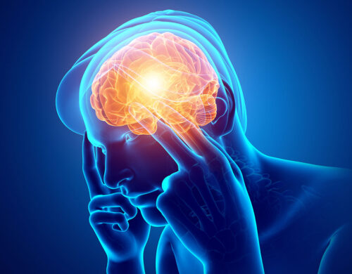Anesthesia Brain Concept