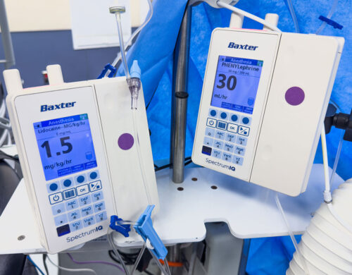 Usability of the Baxter Novum Syringe Pump in Rapid Turnover Procedural Areas