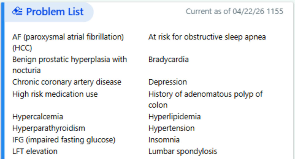 Problem List