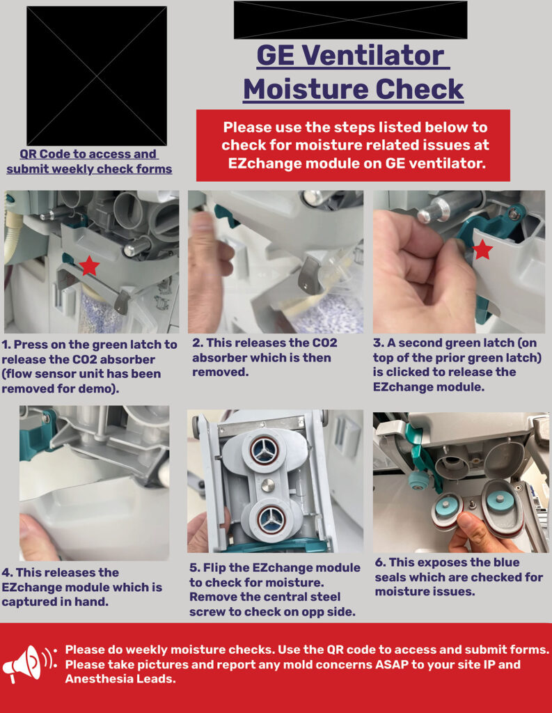 Figure 4: 1–2 weekly Moisture and Mold check flyer.