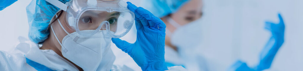 Nurses Putting on PPE